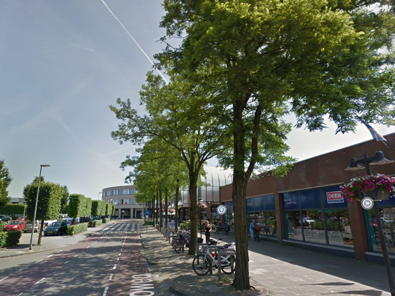 Bomenkap langs Flevoweg