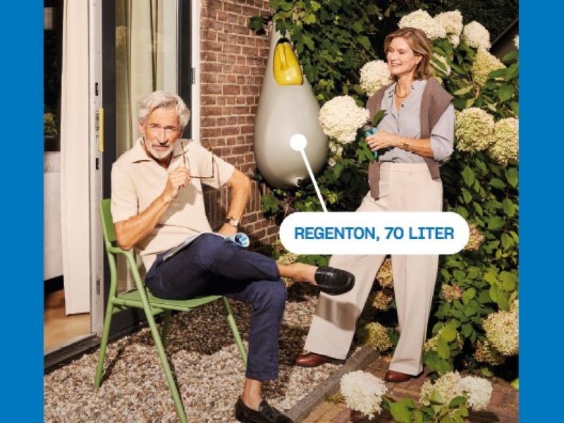 Waterschap Zuiderzeeland roept inwoners op regenwater op te vangen