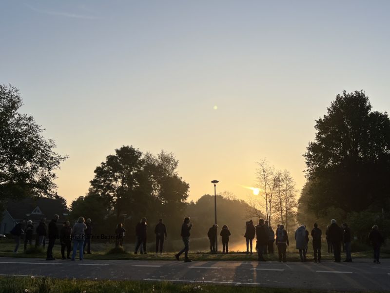 Twee dauwtrapactiviteiten in Zeewolde op Hemelvaartsdag