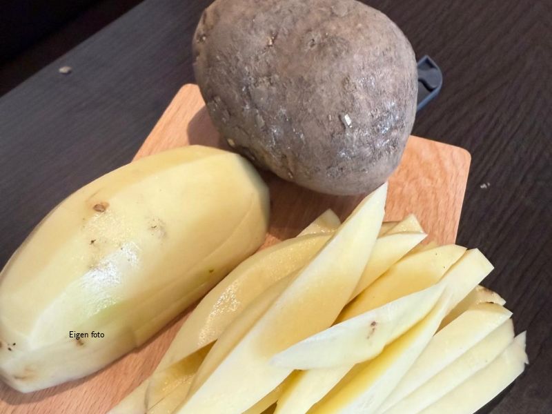 Aardappeloverschot aanleiding voor kinderactie om zelf patat te bakken