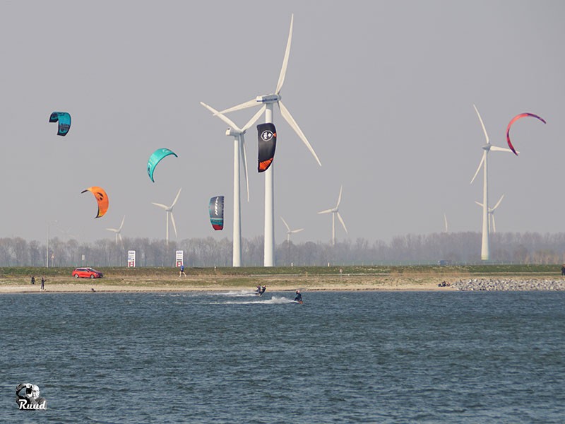 Kitesurfen tulpeiland