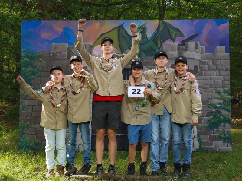 Scoutinggroepen uit Zeewolde actief tijdens Hemelvaart en Pinksteren