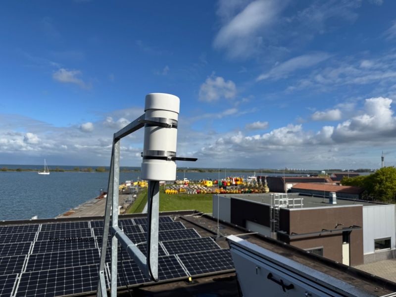 Eerste lichtmeters in Flevoland geplaatst tijdens jubileumcongres Natuur Milieu Flevoland