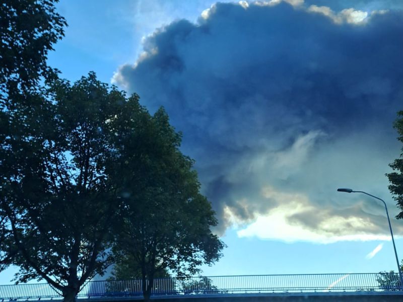 Enorme brand Lelystad