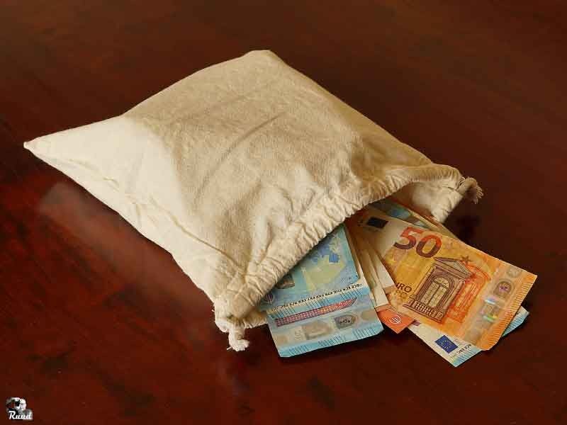 Een zak met geld