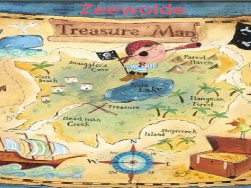 Een afbeelding van een schatkaart