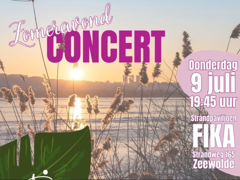 Regioharmonie sluit seizoen af met zomeravondconcert bij FIKA