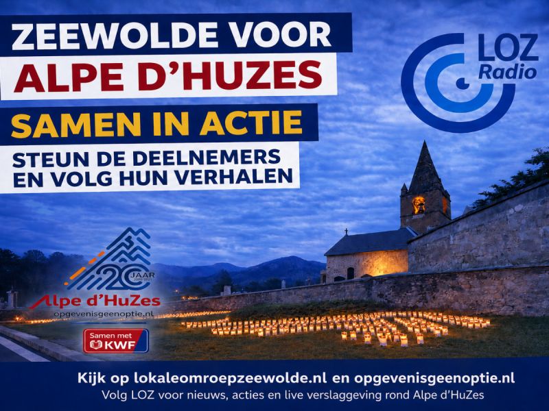 Zeewolde neemt verhalen, tranen en hoop mee naar Alpe d'Huzes