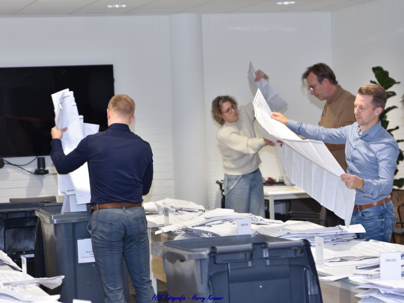 Zeewoldenaren stemmen massaal: ruim 83 procent opkomst