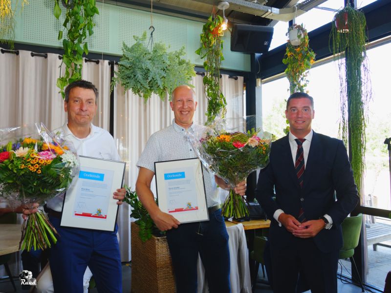 Bron en Scheffer nemen afscheid als wethouder; nieuwe benoemingen volgen op 1 juli
