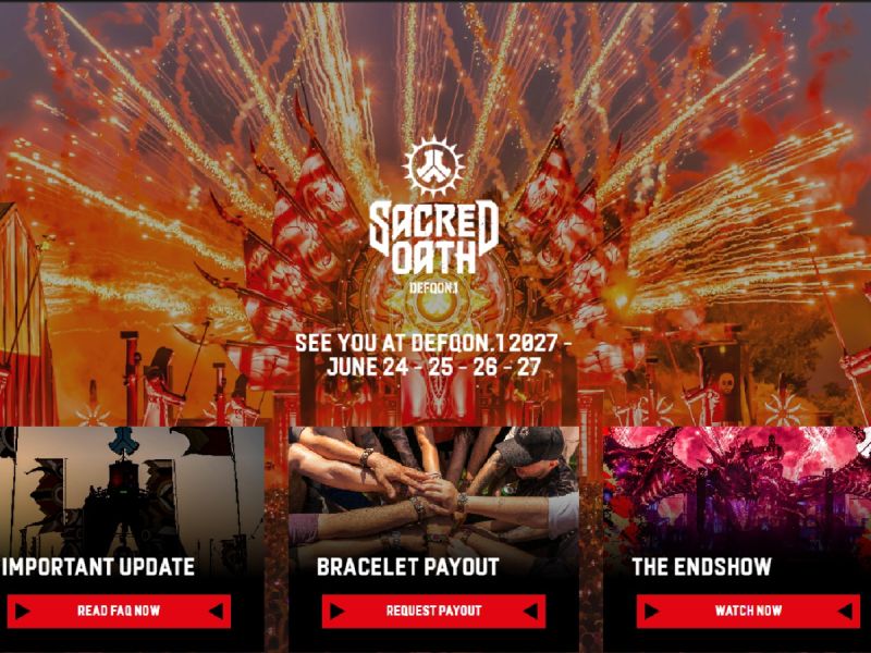 Bezoekers afgelast Defqon.1 blijven festival trouw en proberen het volgend jaar weer