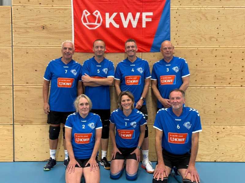 Heren 5 speelt dit seizoen met KWF-logo ter nagedachtenis aan Edmar Rijers