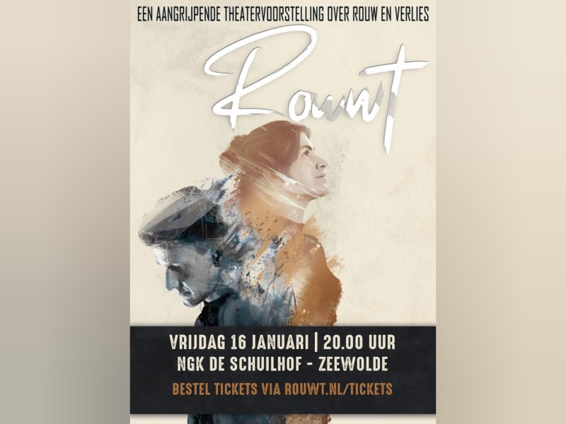 Theatervoorstelling ROUWT over verlies en rouw in Zeewolde