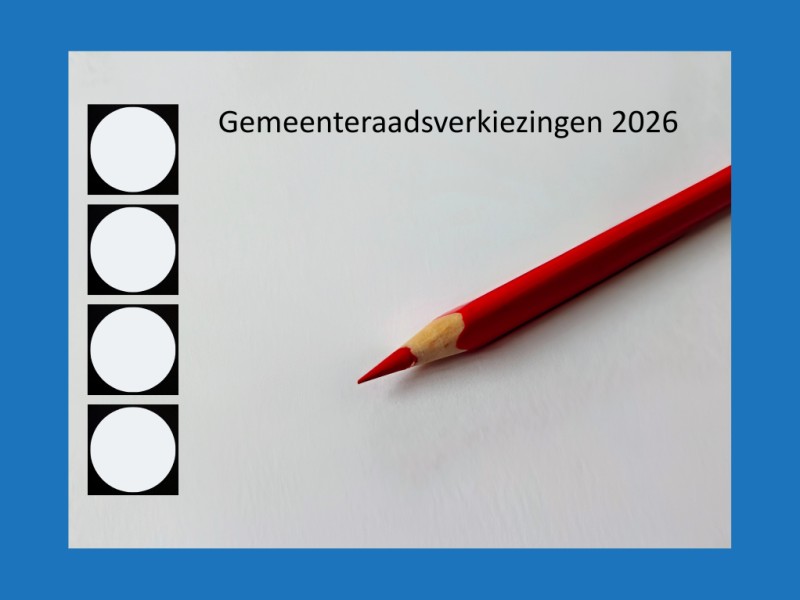 Verkiezingsmarkt op zaterdag 7 maart op het Kerkplein