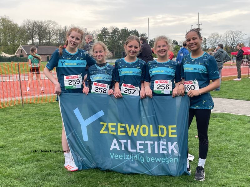 Goede seizoensstart voor U14 en U16 Zeewolde Atletiek