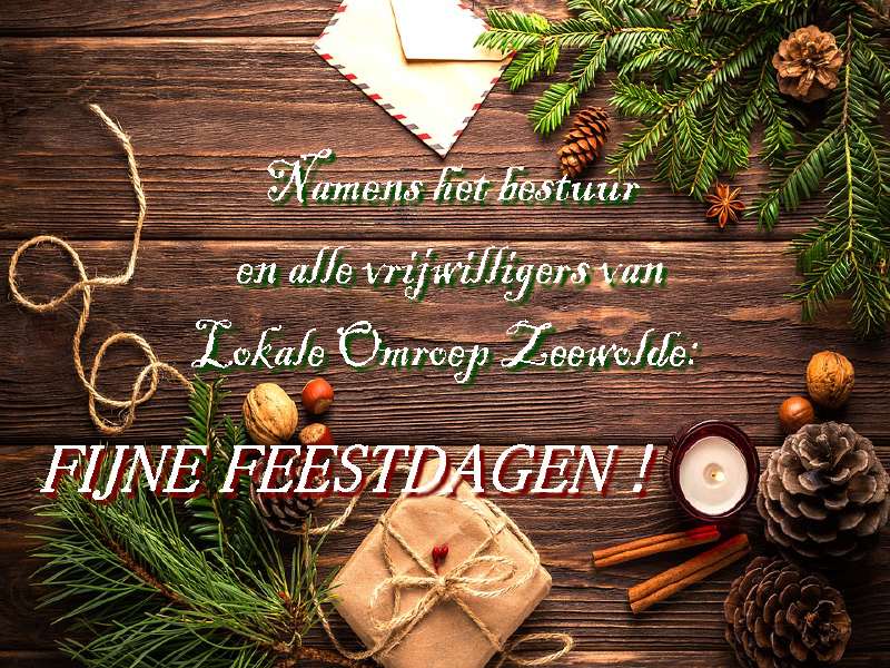 LOZ wenst u fijne feestdagen