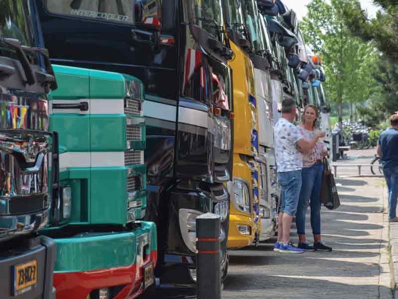 Truckers weer present tijdens Festival Beleef Puur Zeewolde 