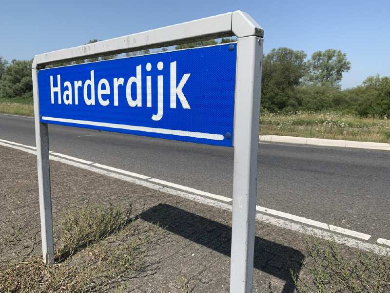 Harderdijk bord