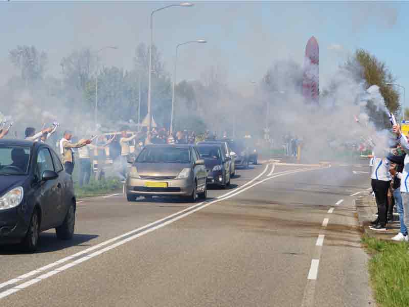 Eén lange erehaag voor Amr