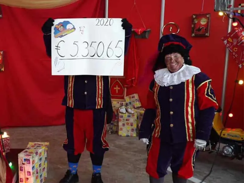 5350,65 euro voor Pieten on Tour