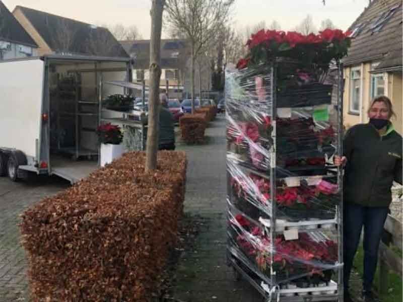 Kerstgedachte bij Tuincentrum de Oosteinde