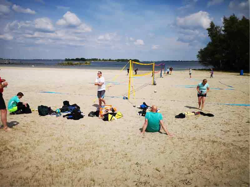 2 tegen 2 toernooi Beachvolleybal