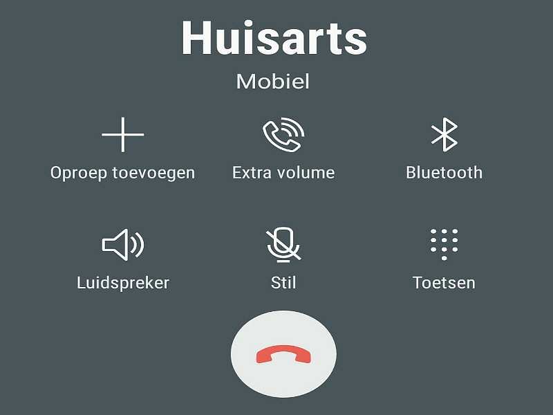 Huisarts bellen