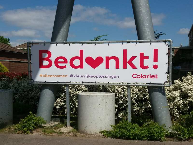 Coloriet bedankt