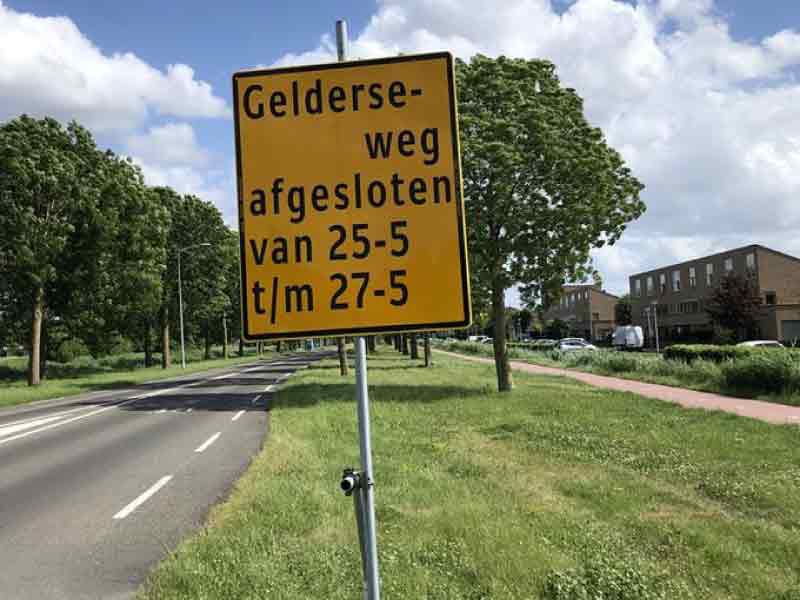 Omleiding Gelderseweg