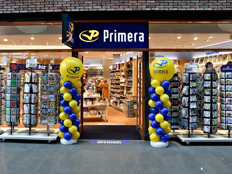 Primera opent winkel in Ravelijn
