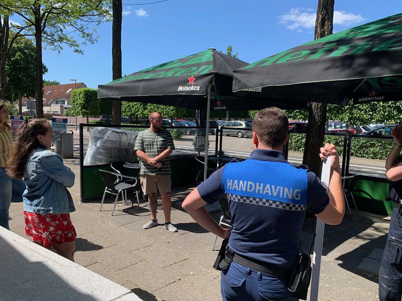 De terrassen in Zeewolde kunnen open!