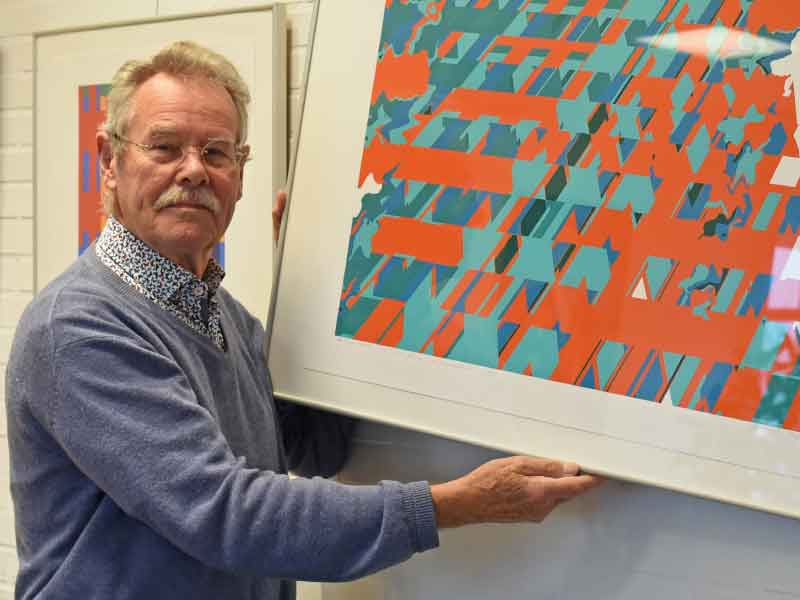 Expositie in de raadszaal van Paulus van Vliet