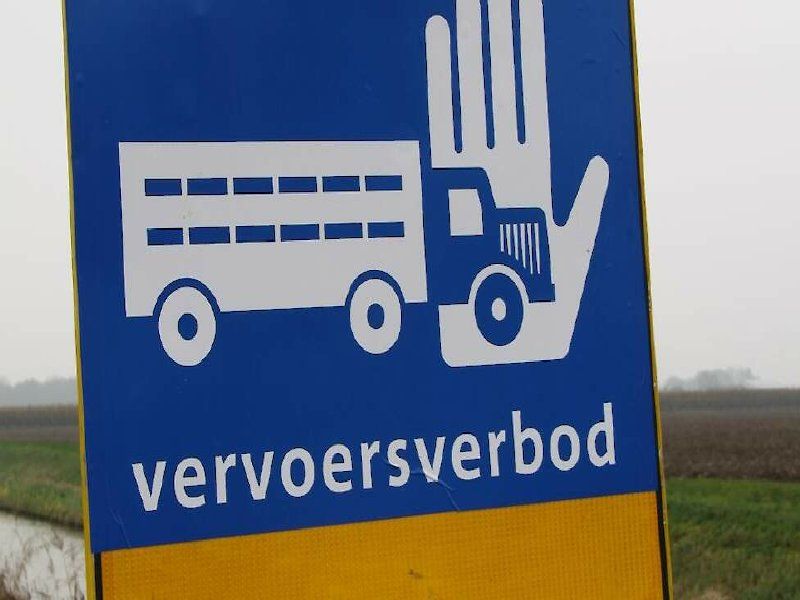 Bord vervoersverbod