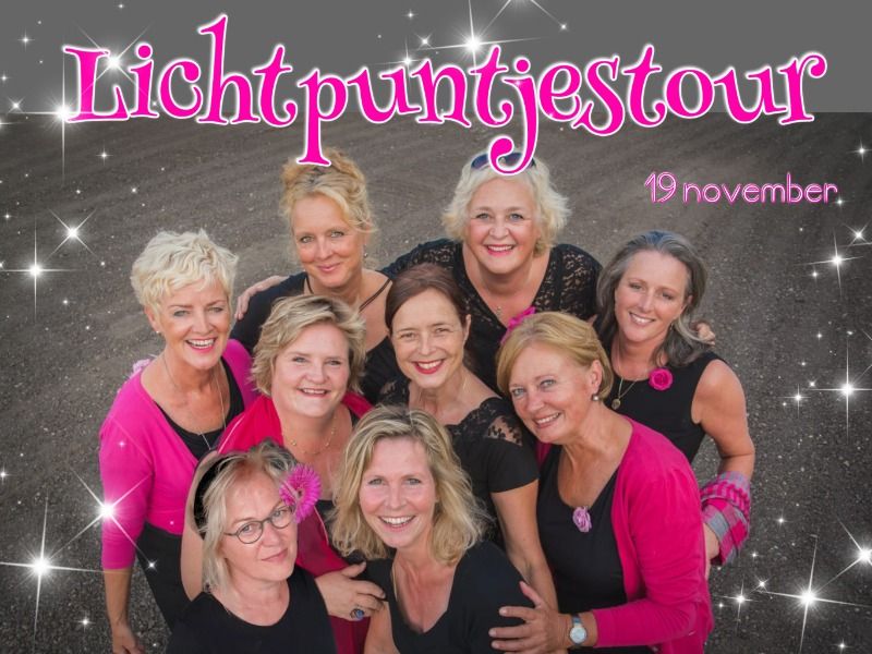 Lichtpuntjestour Zingende Dames volgeboekt