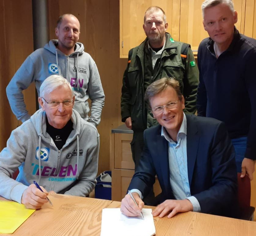 Onderhoudsovereenkomst voor Mountainbikeroute