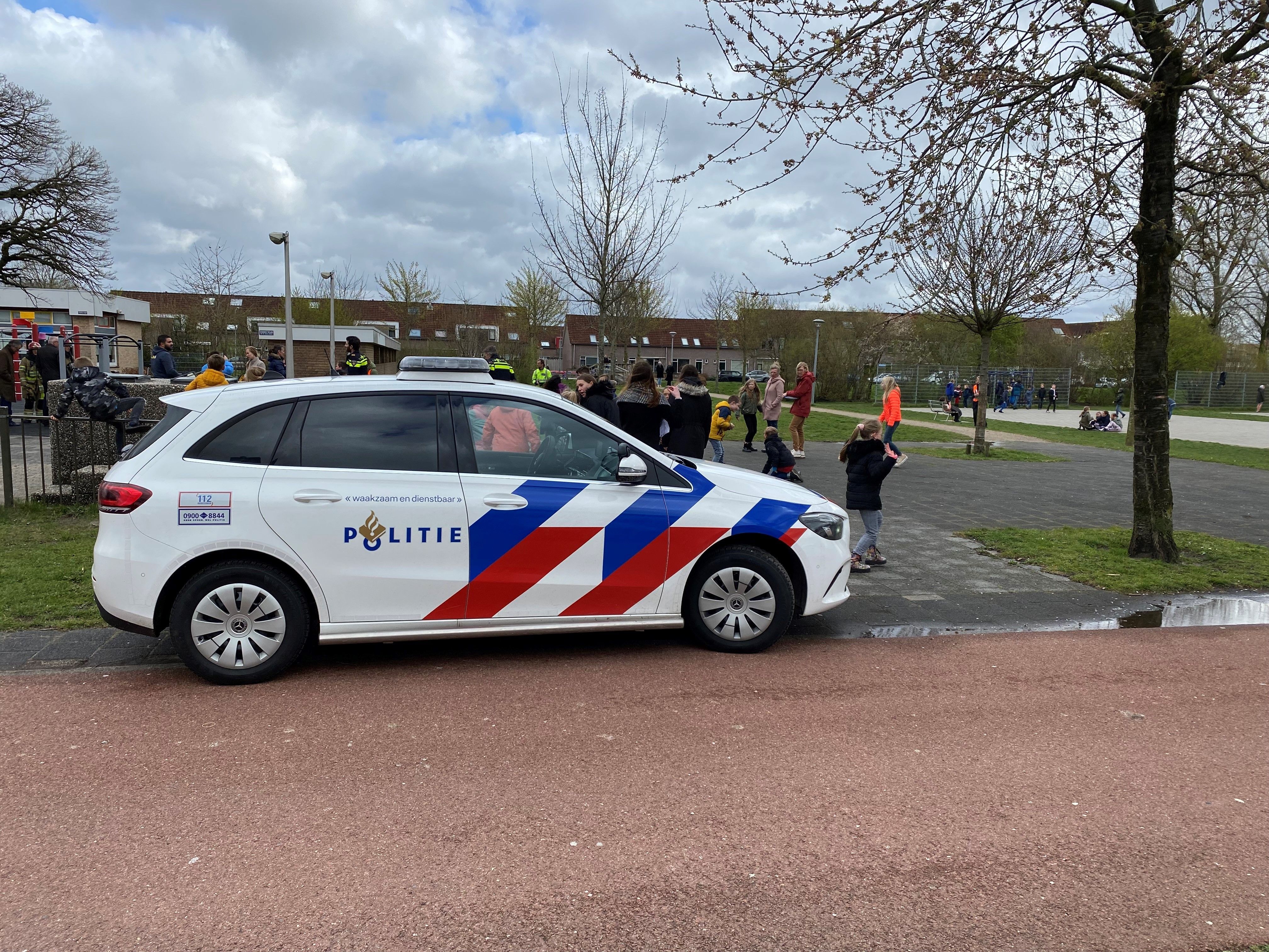 Basisschool De Regenboog korte tijd ontruimd