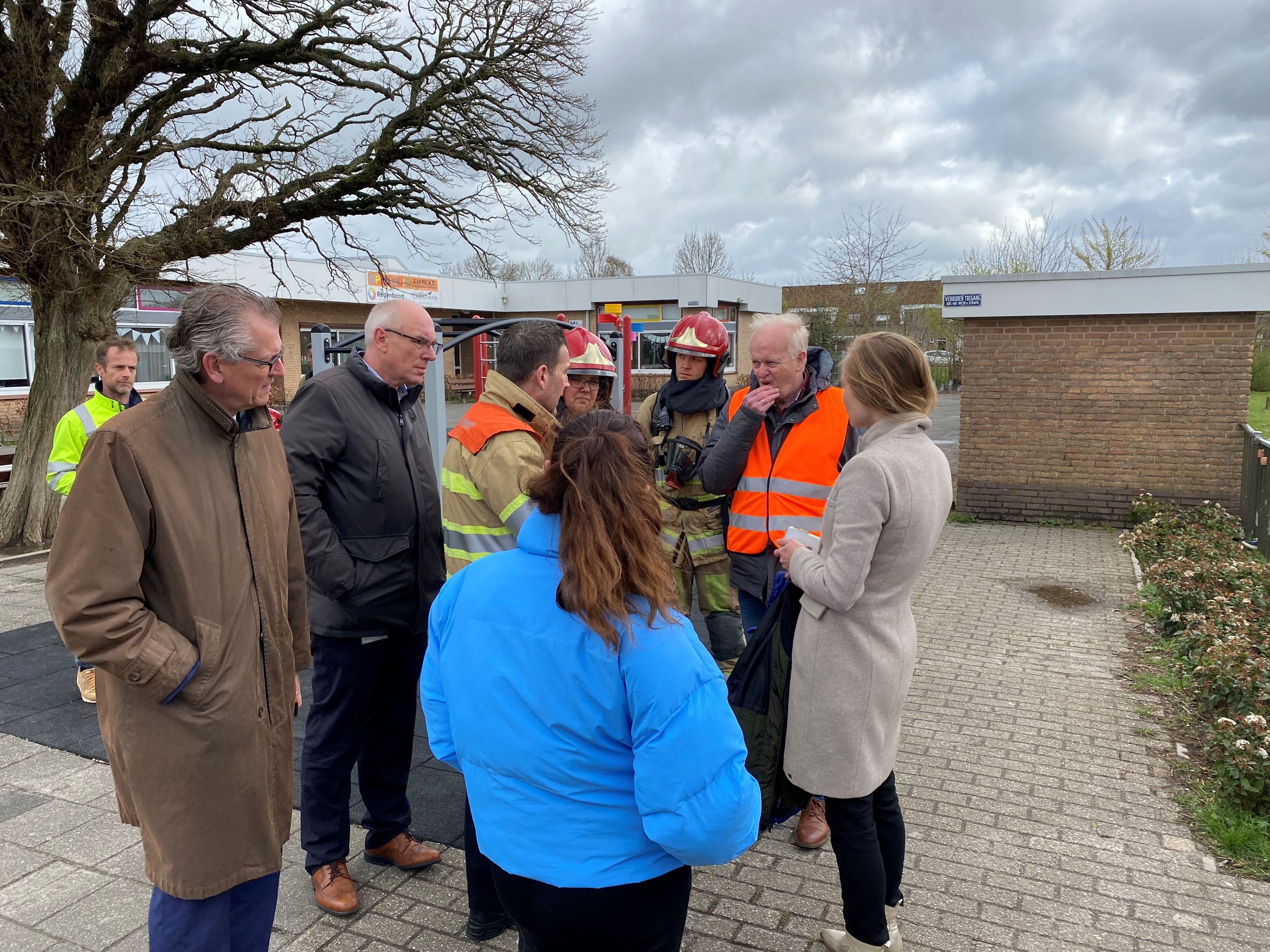Basisschool De Regenboog korte tijd ontruimd