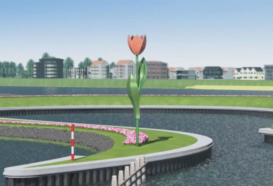 Rotaryclub zoekt donateurs voor 'landmark tulp'