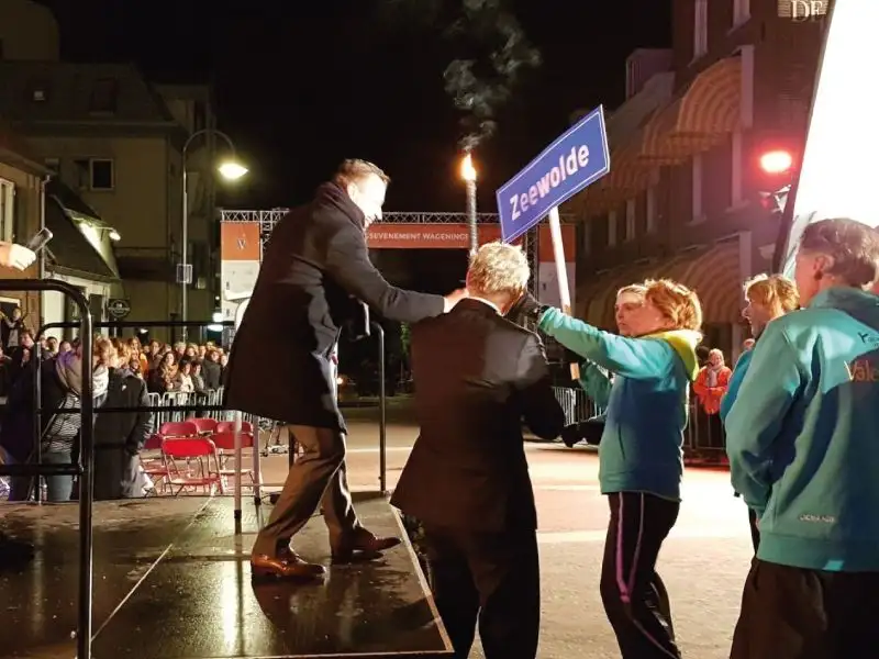 Zeewolde Atletiek breng vrijheidsvuur naar Zeewolde