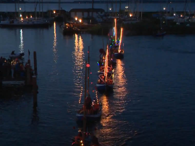 Genieten van 4500 scouts tijdens gondelvaart op het Wolderwijd