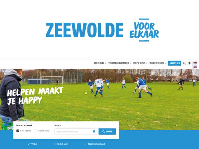 Zeewoldevoorelkaar vanaf nu beschikbaar in het Engels