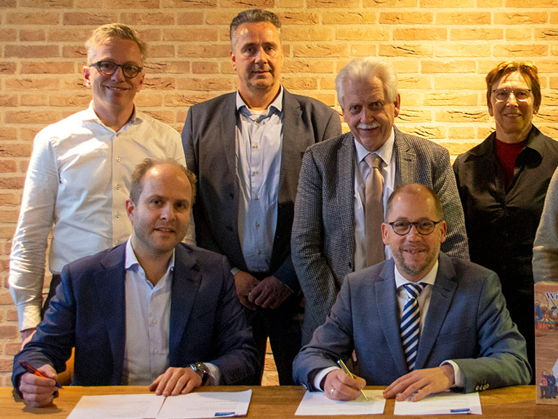  Handtekening onder samenwerking Willemsen-de Koning