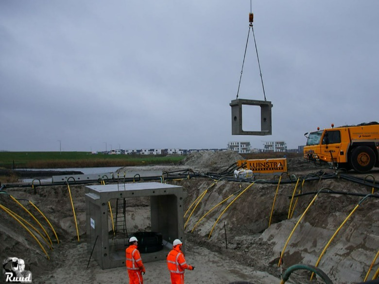 Nieuwe duikerbruggen Schelpenbuurt