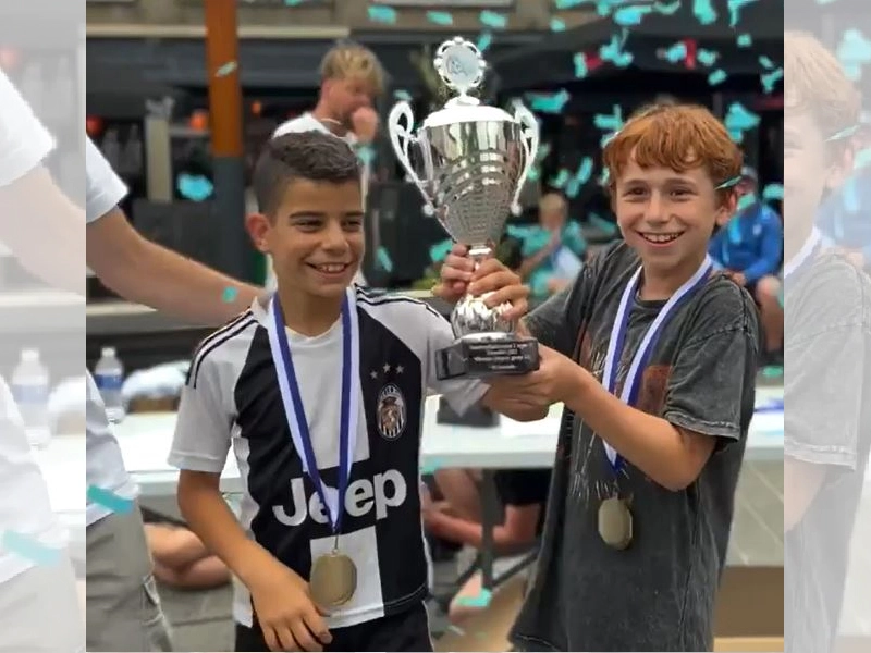 Finale straatvoetbal in Zeewolde