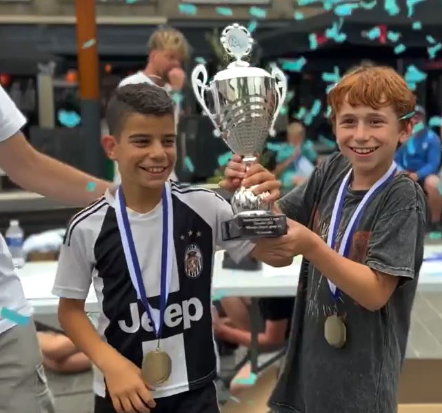 Finale straatvoetbal in Zeewolde