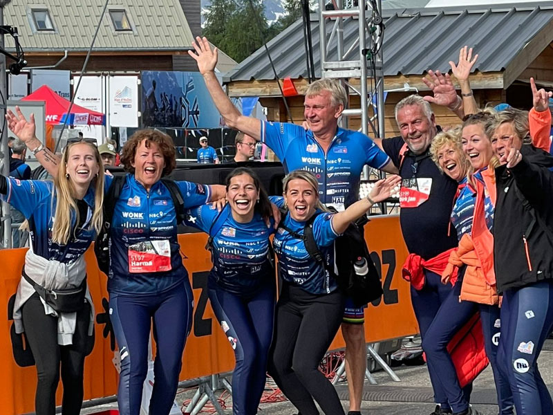 Zeewoldenaren halen ruim 80 000 Euro op voor Alpe d’HuZes 2022