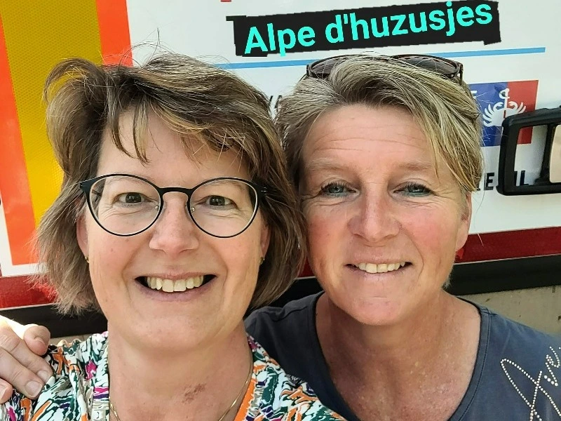 Vriendinnen zijn Alpe d'duzusjes geworden