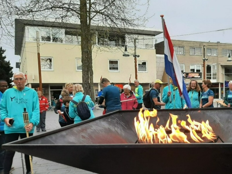 Bevrijdingsvuur ontstoken in Zeewolde