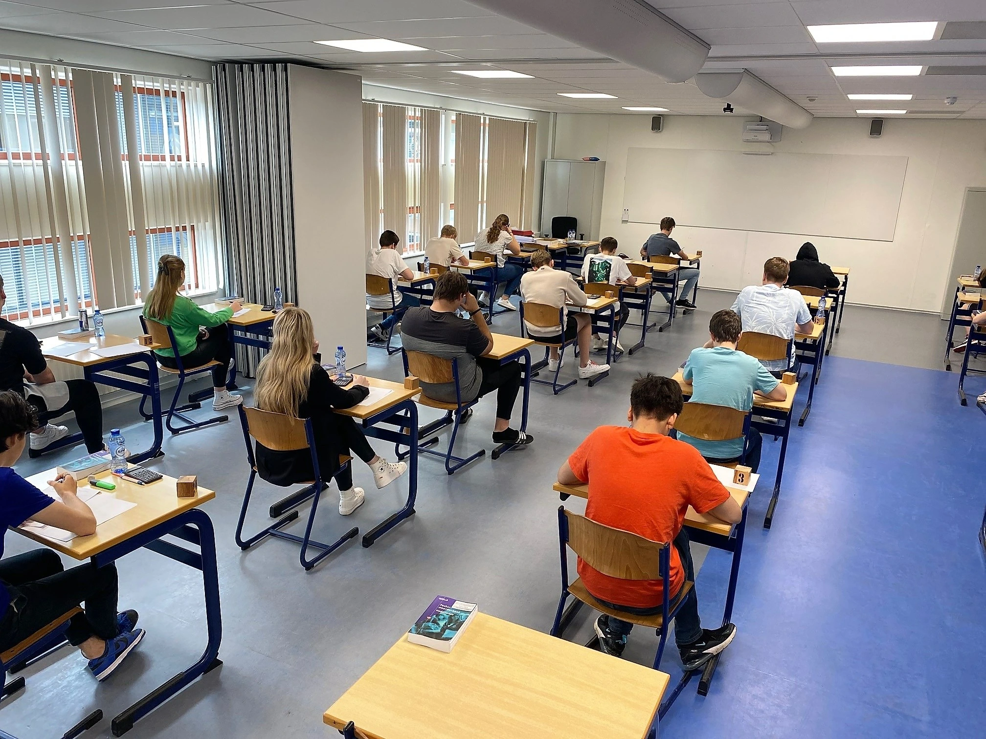 Examen afgelegd door 57 Levant-leerlingen