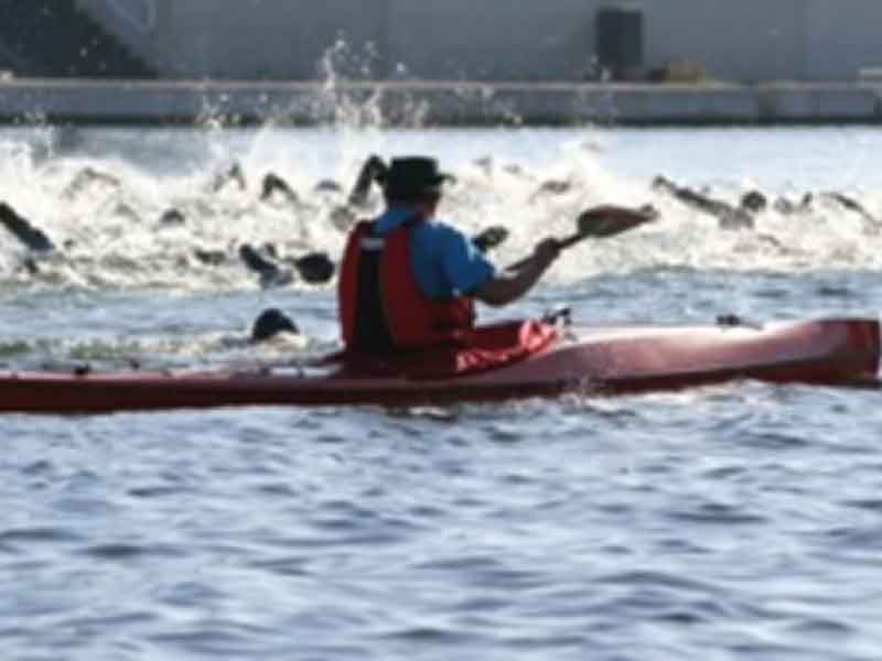 Vrijwilligers leveren ook een presatatie bij de Endurance